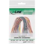 InLine 26637 cavo di alimentazione Multicolore 0,15 m (26637)
