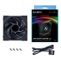 Lian Li Uni Fan TL LCD Case per computer, Processore Ventilatore 14 cm Nero 1 pz (14RTLLCD1W1B)