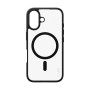 PanzerGlass CARE by ® Flagship Cover Trasparente Urban Combat con Bordo Nero & MagSafe iPhone 16 (1357)