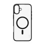 PanzerGlass CARE by ® Flagship Cover Trasparente Urban Combat con Bordo Nero & MagSafe iPhone 16 Plus (1359)