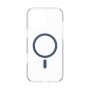 PanzerGlass CARE by ® Flagship Cover Trasparente Urban Combat con MagSafe Blu iPhone 16 Pro Max (1368)