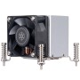 Silverstone SST-AR09-1700 sistema di raffreddamento per computer Processore Raffreddatore d'aria 6 cm Nero, Grigio 1 pz