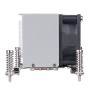 Silverstone SST-AR09-1700 sistema di raffreddamento per computer Processore Raffreddatore d'aria 6 cm Nero, Grigio 1 pz