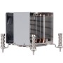 Silverstone SST-AR09-1700 sistema di raffreddamento per computer Processore Raffreddatore d'aria 6 cm Nero, Grigio 1 pz