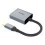 Akasa AK-CR-10BK lettore di schede USB 3.2 Gen 2 (3.1 Gen 2) Type-C Nero, Argento