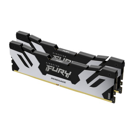 Kingston Technology FURY 32GB 7200MT/s DDR5 CL38 DIMM (Kit da 2) Renegade Silver XMP (KF572C38RSK2-32)