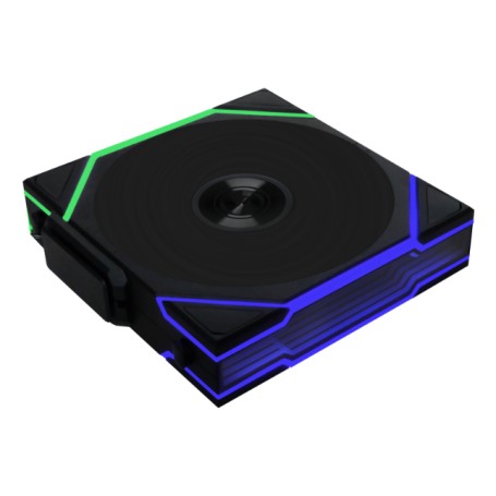 Lian Li Uni Fan TL Wireless Lüfter ARGB PWM - Reverse Blade 120mm schwarz Case per computer Ventilatore 12 cm Nero 1 pz (12RTL1W1B)