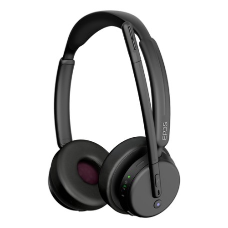 EPOS 1001375 cuffia e auricolare Con cavo e senza cavo A Padiglione Ufficio USB tipo-C Bluetooth Nero