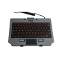 Gamber-Johnson 7160-1683-04 tastiera per dispositivo mobile QWERTY Spagnolo USB Nero, Grigio