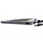 Gamber-Johnson 7160-1683-02 tastiera Universale USB AZERTY Francese Nero, Grigio (7160-1683-03)