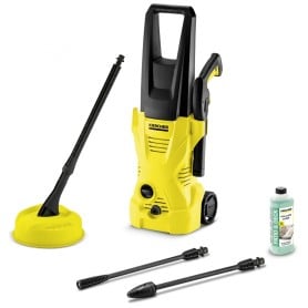 Kärcher K 2 HOME idropulitrice Verticale Elettrico 360 l/h 1400 W Nero, Giallo (1.673-240.0)