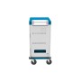 Alcasa PCT20-C32-18 portable device management cart& cabinet Carrello per la gestione dei dispositivi portatili Blu, Bianco