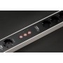 Brennenstuhl 1153240626 prolunghe e multiple 1,5 m 4 presa(e) AC Interno Nero, Bianco