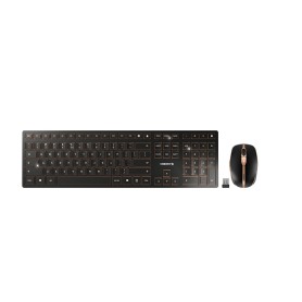 CHERRY DW 9100 SLIM tastiera Mouse incluso Universale RF senza fili + Bluetooth QWERTY Inglese US Nero (JD-9100EU-2)