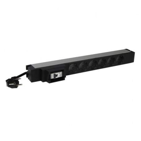 Legrand 6 468 31 prolunghe e multiple 3 m 6 presa(e) AC Nero (LG-646831)