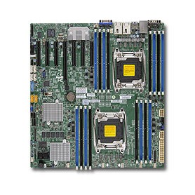 Supermicro X10DRH-C Intel® C612 LGA 2011 (Socket R) ATX esteso (MBD-X10DRH-C-O)