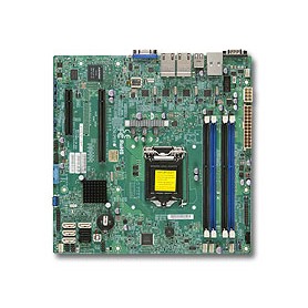 Supermicro X10SLM+-LN4F Intel® C224 LGA 1150 (Presa H3) micro ATX (MBD-X10SLM+-LN4F-O)