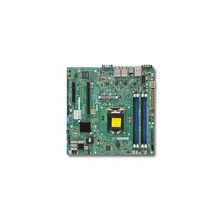Supermicro X10SLM+-LN4F Intel® C224 LGA 1150 (Presa H3) micro ATX (MBD-X10SLM+-LN4F-O)