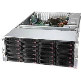 Supermicro SSG-540P-E1CTR36H sistema barebone per server Intel C621A LGA 4189 Armadio (4U) Nero, Argento