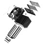 Jonsbo HX6250 Processore Dissipatore di calore/Radiatore 14 cm Nero 1 pz (HX-6250)