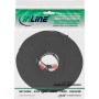InLine Cavo patch Lan piatto, U/UTP, Cat.6, nero, 10m (71600S)