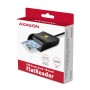 Axagon CRE-SM3N USB Smart card Flat lettore di card readers Interno USB 2.0 Nero