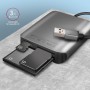 Axagon CRE-S3 External card reader USB-A 3.2 Gen 1 3-slot & lun SD/microSD/CF lettore di schede USB 3.2 Gen 1 (3.1 Gen 1) Type-A