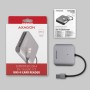 Axagon CRE-S3 External card reader USB-A 3.2 Gen 1 3-slot & lun SD/microSD/CF lettore di schede USB 3.2 Gen 1 (3.1 Gen 1) Type-A