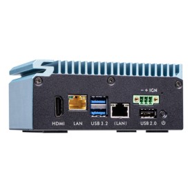 Shuttle Edge PC System SPCEL02XA Intel Celeron J J6412 8 GB DDR4-SDRAM 120 GB SSD Mini PC Nero, Blu