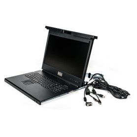 Vertiv Avocent 1 Computer - 47 cm (18,5") LCD - 1600 x 1200 - 3 x USB - 1 x VGA - Tastiera - TouchPad - 1U Alto (LRA185KMM-001)