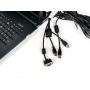 Vertiv Avocent 1 Computer - 47 cm (18,5") LCD - 1600 x 1200 - 3 x USB - 1 x VGA - Tastiera - TouchPad - 1U Alto (LRA185KMM-001)