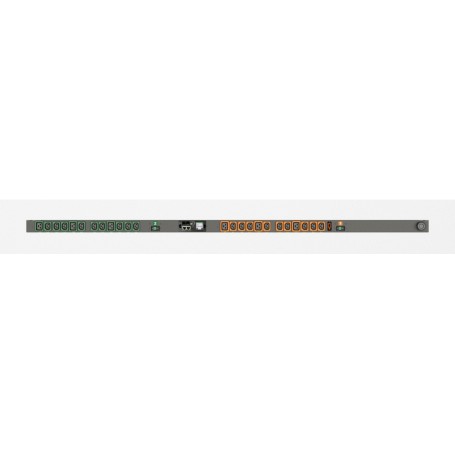 Vertiv Geist MGU5MGB1-24PH63-3PS6B2A10-S unità di distribuzione dell'energia (PDU) 24 presa(e) AC 0U Nero (VP7G30A8)