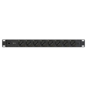 Vertiv PowerGo EP0G01A0 unità di distribuzione dell'energia (PDU) 8 presa(e) AC 1U Nero