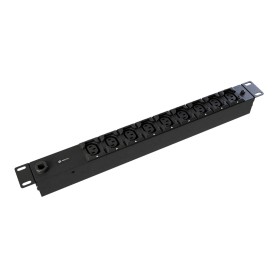 Vertiv PowerGo EP0G81A0 unità di distribuzione dell'energia (PDU) 9 presa(e) AC 1U Nero