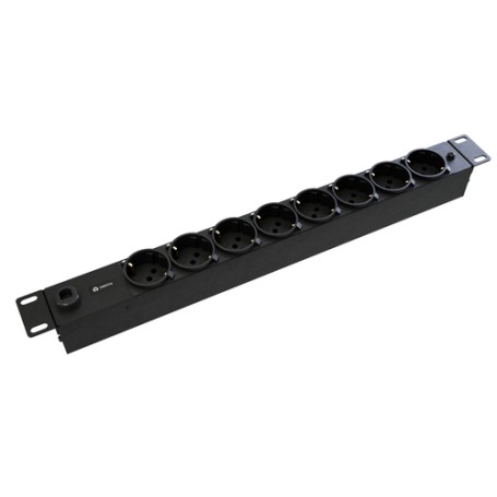 Vertiv PowerGo EP0G81A1 unità di distribuzione dell'energia (PDU) 8 presa(e) AC 1U Nero