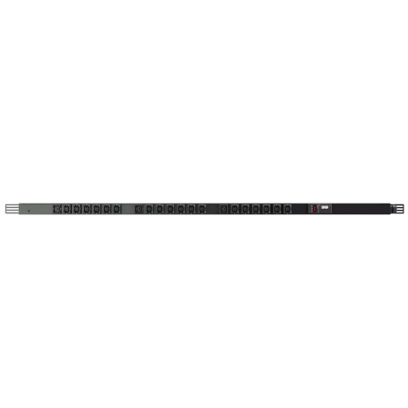 Vertiv PowerGo EP4G80A0 unità di distribuzione dell'energia (PDU) 21 presa(e) AC 1U Nero