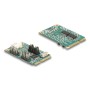 Delock Mini PCIe I/O PCIe, 2x Seriell RS-232, 95276
