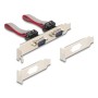 Delock Mini PCIe I/O PCIe, 2x Seriell RS-232, 95276