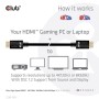 CLUB3D Ultra High Speed HDMI 4K120Hz, 8K60Hz Certified Cable 48Gbps M/M 1 m/3.28 ft (CAC-1371)
