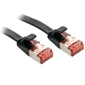 Lindy RJ45 Cat.6 U/FTP 10m cavo di rete Nero Cat6 U/FTP (STP) (47575)