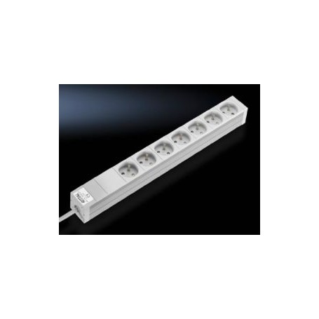 Rittal 7240.510 prolunghe e multiple 2 m 7 presa(e) AC Interno Bianco (7240510)