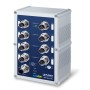 PLANET ISW-800T-M12 switch di rete Non gestito L2 Fast Ethernet (10/100) Blu, Grigio (ISW-800T-M12)