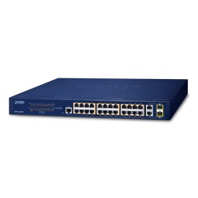 PLANET FGSW-2624HPS switch di rete Gestito L2/L4 Gigabit Ethernet (10/100/1000) Supporto Power over Ethernet (PoE (FGSW-2624HPS)
