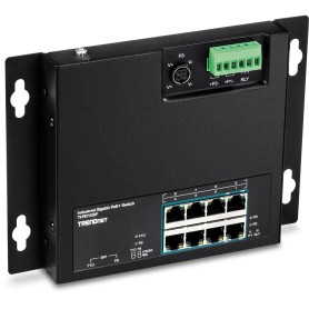 Trendnet TI-PG102F switch di rete Gigabit Ethernet (10/100/1000) Supporto Power over Ethernet (PoE) Nero (TI-PG102F)