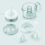 Severin CP 3535 spremiagrumi Spremiagrumi manuale 40 W Acciaio inox, Bianco (CP3535)