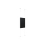 Multibrackets 7468 Supporto per display espositivi 139,7 cm (55") Nero (MB7468)