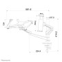 Neomounts by Newstar Supporto da scrivania per monitor, tablet e notebook (FPMA-D300NOTEBOOK)