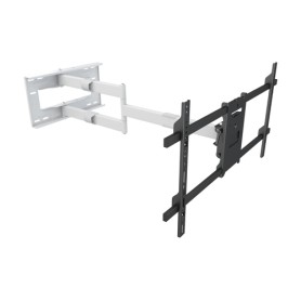 Multibrackets 6874 Supporto TV a parete 190,5 cm (75") Nero, Bianco (MB6874)