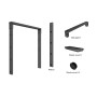 Multibrackets 7536 Accessorio per il montaggio del monitor (MB7536)