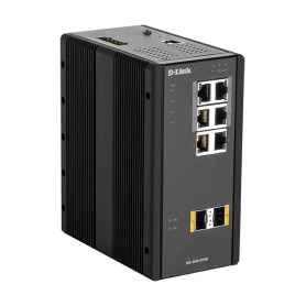 D-Link DIS‑300G‑8PSW Gestito L2 Gigabit Ethernet (10/100/1000) Supporto Power over Ethernet (PoE) Nero (DIS-300G-8PSW)